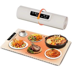 Tapis chauffant alimentaire en silicone, grand modèle 