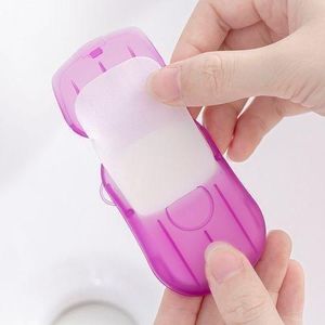 Tablettes de savon miniatures jetables en boîte pour utilisation en voyage