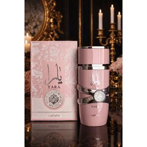 Lattafa Yara - Eau de parfum original, Floral et Gourmand Envoûtant pour femme - 100 ml