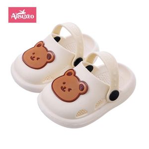 Arsuxeo Enfants mignon d’été Slip-On Mules sandales pour garçons plage Walking pantoufles