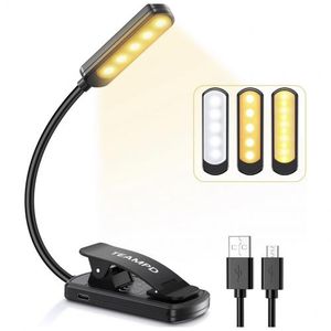 Lampe de Lecture pour Livre, Liseuse LED Rechargeable