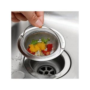 1 pc Filtre à tamis en acier inoxydable pour évier/cuvette/lavabo de cuisine/lavage de légumes
