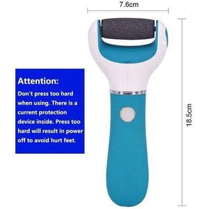 White Label Éliminateur de callosités électriques sans fil, Lime À Pieds Électronique Pédicure, Peau Parfaitement