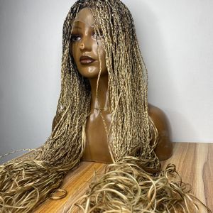Hair Perruque nattée, Blonde, taille 28, French curls