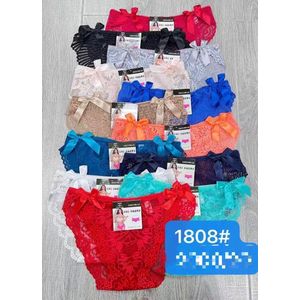 Lot de 6 slips en coton grande taille très confortable et sexy