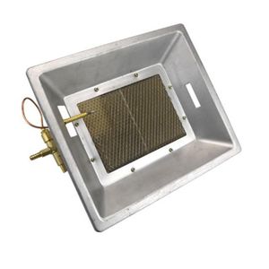 VIVE Chauffage Radiant à Gaz (Petit Modèle) - Brûleur Infrarouge pour Élevage (Poussins, Volailles) & Chauffage d'Appoint