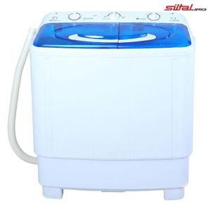 Siltal Machine à Laver Semi-Automatique à Double Cuve - 7Kg  – Modèle SWT7000