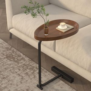Table d'appoint, petite table basse, table à thé mobile, mini meuble d'appoint, étagère de canapé, table d'angle légère et luxueuse, table de chevet, petite table de chevet