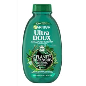 Garnier ultra doux thé vert 5 plantes shampooing vitalité