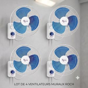 Roch Ventilateur de plafond Roch – Plafonnier 16 Pouces – Rof-w1608-f