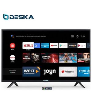 Deska Smart TV 43 Pouces - Full HD - Noir - Garantie 12 Mois