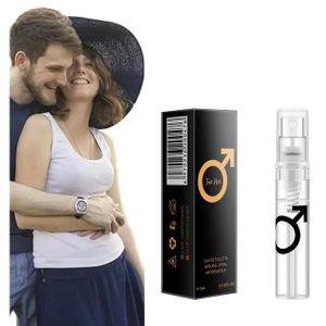  Parfum Phéromone pour Homme, Eau de Parfum Longue Durée pour Attirer les Femmes