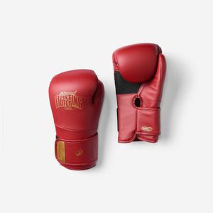Domyos Gants de boxe training avec mousse ergonomique, rouge