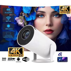 Video  projecteur 4K avec Wifi  500 Lumens 130 pouces Android 11 BT5.0