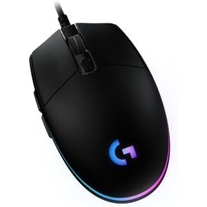 Logitech  G102 LIGHTSYNC USB Souris Gaming avec Éclairage RVB Personnalisable, Capteur Niveau Gaming, 8 000 PPP, - Noire