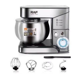 RAF Batteur sur Socle 4L – Robot Pâtissier Multifonction – 6 Vitesses + Pulse – Bol Inox – Pétrin, Fouet & Mélangeur