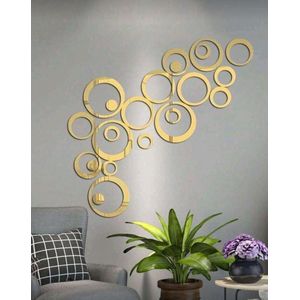 Déco mural en rondéles(24pieces)