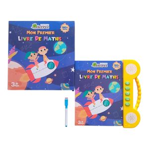 Livre éducatif interactif pour enfants avec audio – Mon Premier Livre de Maths (3 à 8ans)