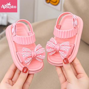 Arsuxeo Sandales d'été pour filles de 1 à 8 ans - Chaussures de plage
