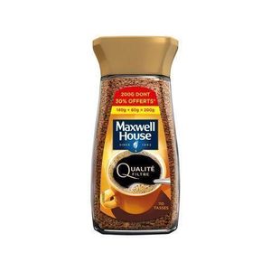 Café soluble Maxwell House Pot de 200g
