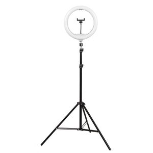 Ring Light avec Trépied – Lampe LED Selfie – Éclairage Professionnel – 3 Modes de Lumière – Support Téléphone – USB