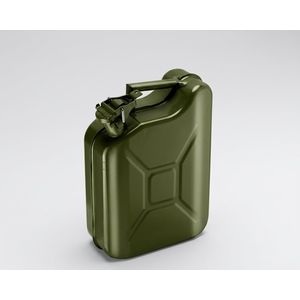 White Label Jerrican Métallique 10L - Robustesse Militaire & Sécurité Maximale