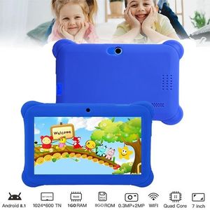 ZAOPAI Tablette pour enfant 7 pouces-1G+8G-bleu