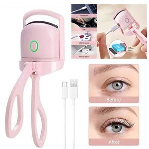 Electric eyelash curler USB charging, fast heating, portable eyelash curler charging, mini long-lasting eyelash curler
