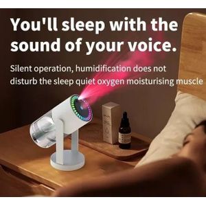 Aroma Humidificateur d'Air Lumineux & Projecteur Étoilé – Ambiance Zen et Design