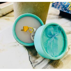 3 Pommes Bague en acier inoxydable avec sa Boîte à bijoux -