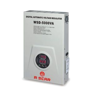 White Label Régulateur de Tension Numérique Mural R SCAR 5000VA / 5KVA (WSD-5000VA)