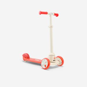 Oxelo Trottinette enfant 3 roues, B500 tomato