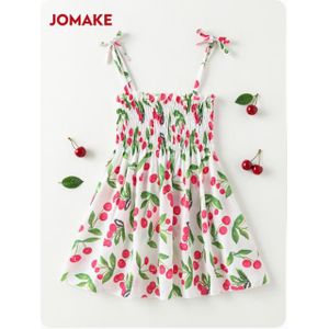 JOMAKE Robe à bretelles pour filles de 1 à 7 ans