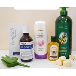 Longrich Gamme de toilette hyper hydratante pour peaux sèches allergique et atopique 