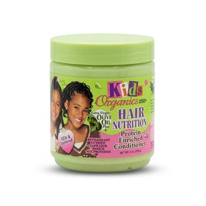 Kids Organics Après-Shampoing Enrichi en Protéines Hair Nutrition (250g) - Soin Fortifiant & Démêlant à l'Huile d'Olive