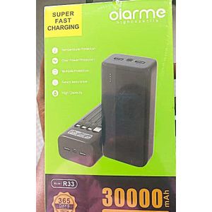 ALARM Powerbank ALA 30000 mah - NOIR 3 EN 1