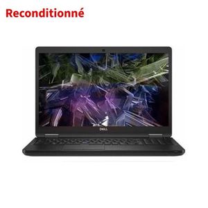 DELL Laptop Latitude 5490 Core i5 8ème Gén RAM 8Go Disque SSD 256Go Ecran 14 Pouces TACTILE (Reconditionné)