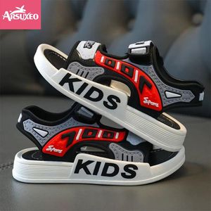 Arsuxeo Sandales d'été pour garçons (6-14 ans) - Idéales pour la plage