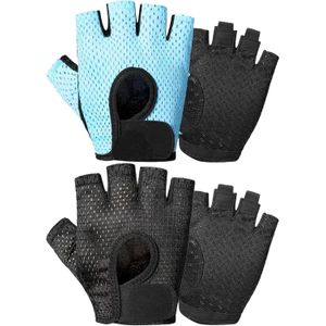 Gants de sport pour hommes et femmes, gants d'entraînement pour la musculation, le cyclisme, la salle de sport et l'entraînement, respirants et ajustés
