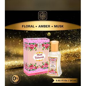 Musc Taharah Huile de parfum concentrée 24 ml