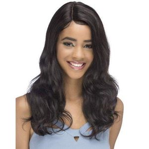 Perruques de cheveux bouclés doux et ondulés à l'eau longueur épaule pour femmes avec fermeture