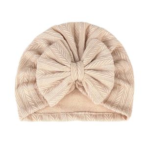 Chapeau pour bébé avec nœud, bandeau extensible pour bébé, chapeau tricoté pour enfant