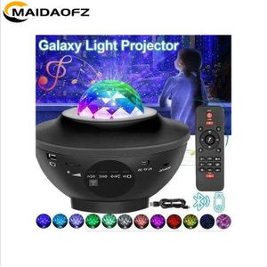 MAIDAOFZ Projecteur Haut-Parleur Bluetooth Intégré Veilleuse - Décoration De Chambre à Coucher-noir