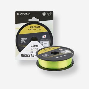Caperlan FIL PÊCHE RFT RESIST FLUO 250M