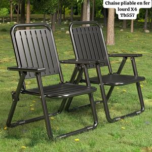 Chaise Pliante en fer
