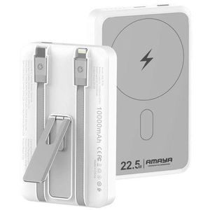 Amaya Chargeur portable Power Bank XN-T181 15W+PD22.5W avec câble - 10000 mAh