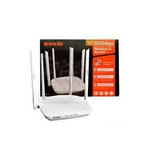 F9 Routeur 600 Mbps Wi-Fi N en 2,4 GHz, Routeur Ethernet 4 ports, 4 6dBi Antennes Omnidirectionnel, Point d'accès,Mode Répéteur,Gestion APP,Beamforming+,Compatible avec Toutes les Box Internet