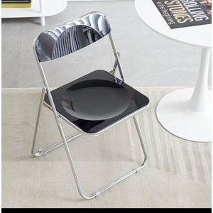Chaise pliante transparente moderne de luxe