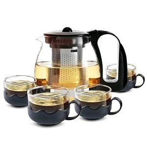 Ensemble Théière + Tasse en Verre détachable