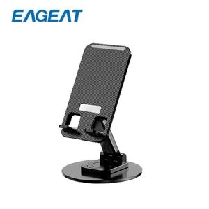 EAGEAT Support de téléphone en métal rotatif ajustable pour bureau
